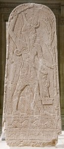 Stele of Baal from Ugarit.